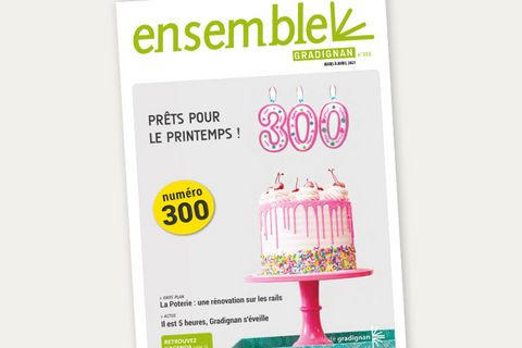 Couverture du magazine Ensemble 300